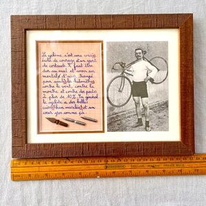 Vintage French Cycling Art